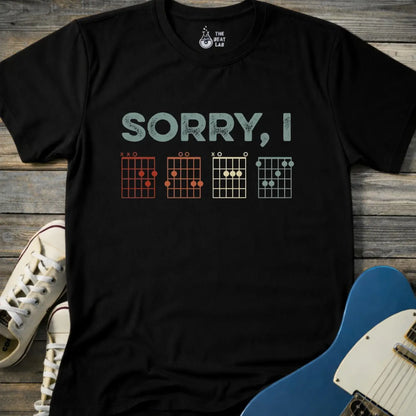 Sorry I DGAF (II) T-shirt - Black / S - T-Shirt