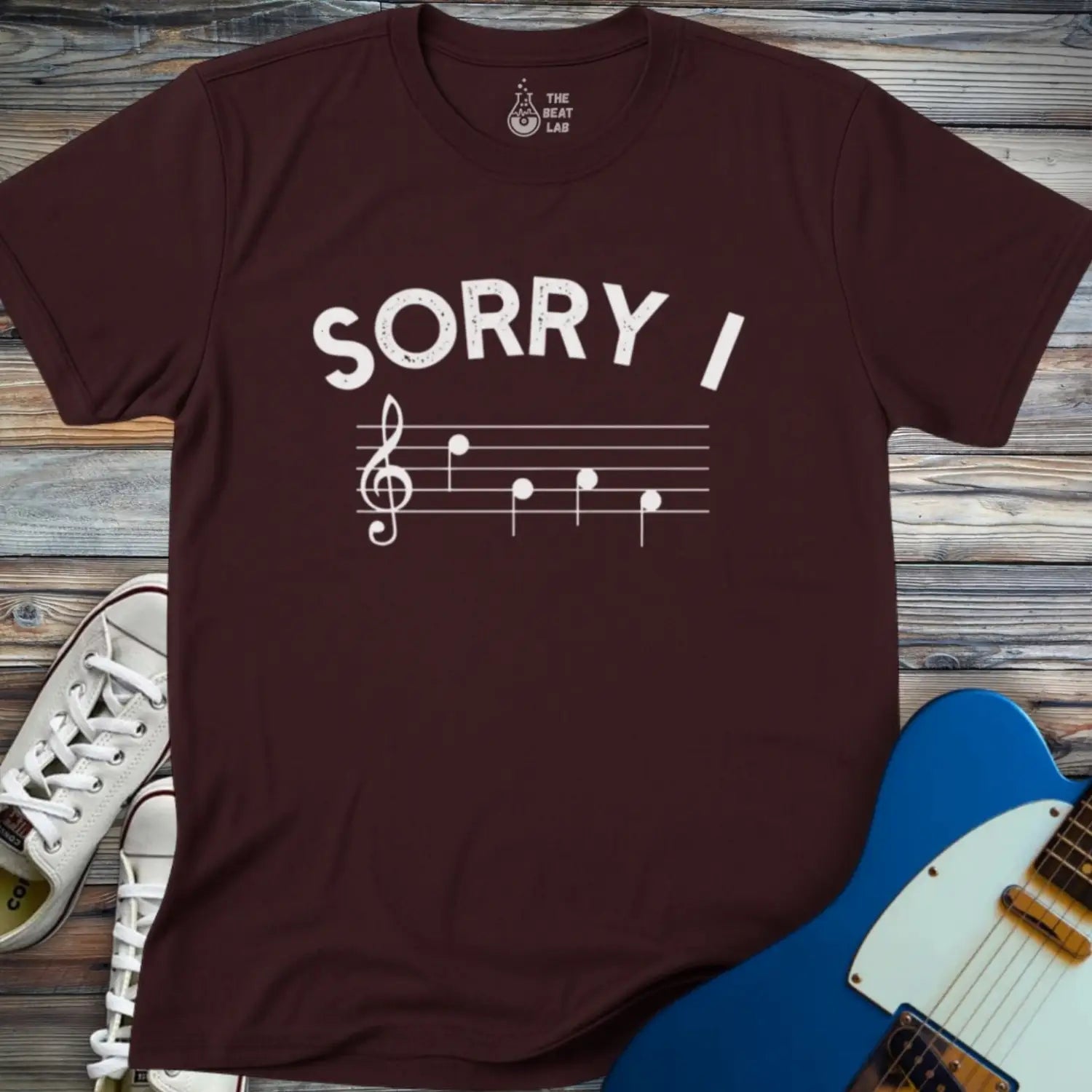 Sorry I DGAF (II) T-shirt - Dark Chocolate / S - T-Shirt