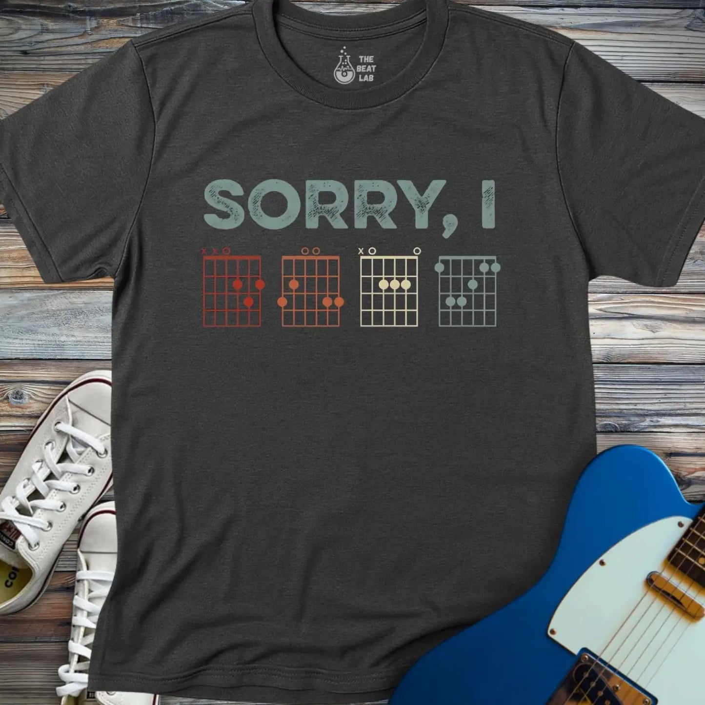 Sorry I DGAF (II) T-shirt - Dark Heather Grey / S - T-Shirt