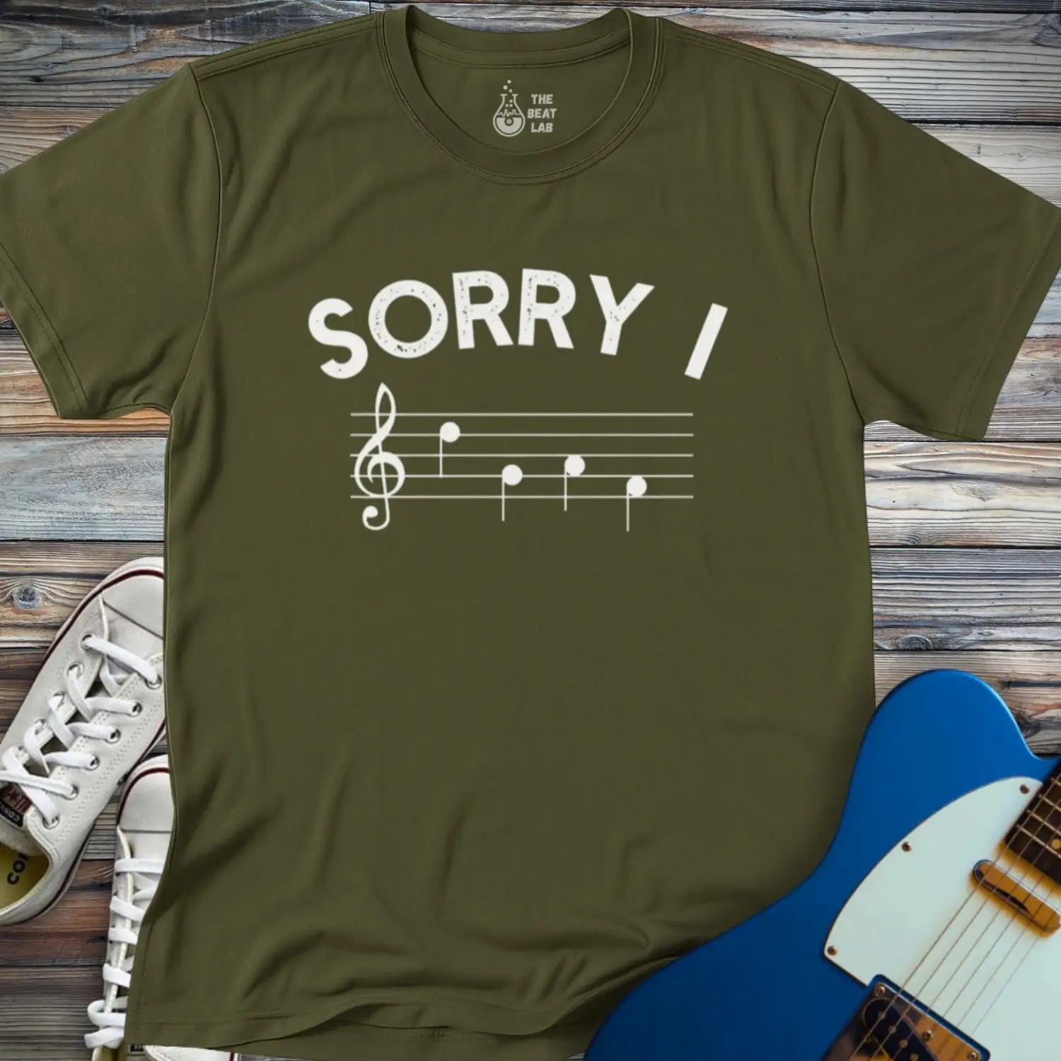 Sorry I DGAF (II) T-shirt - Military Green / S - T-Shirt