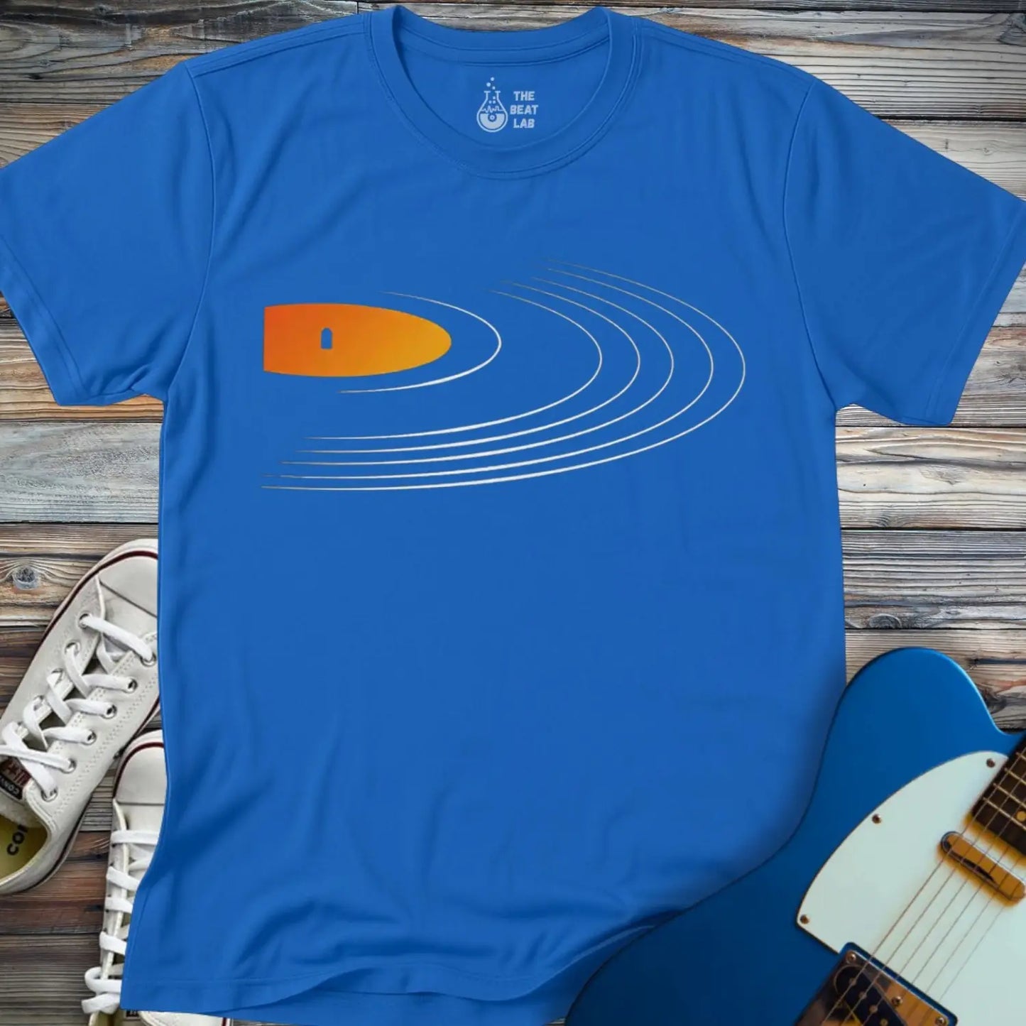 Spinning Vinyl T-shirt - T-Shirt