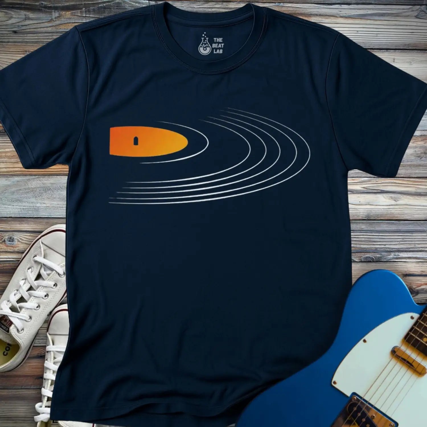 Spinning Vinyl T-shirt - T-Shirt