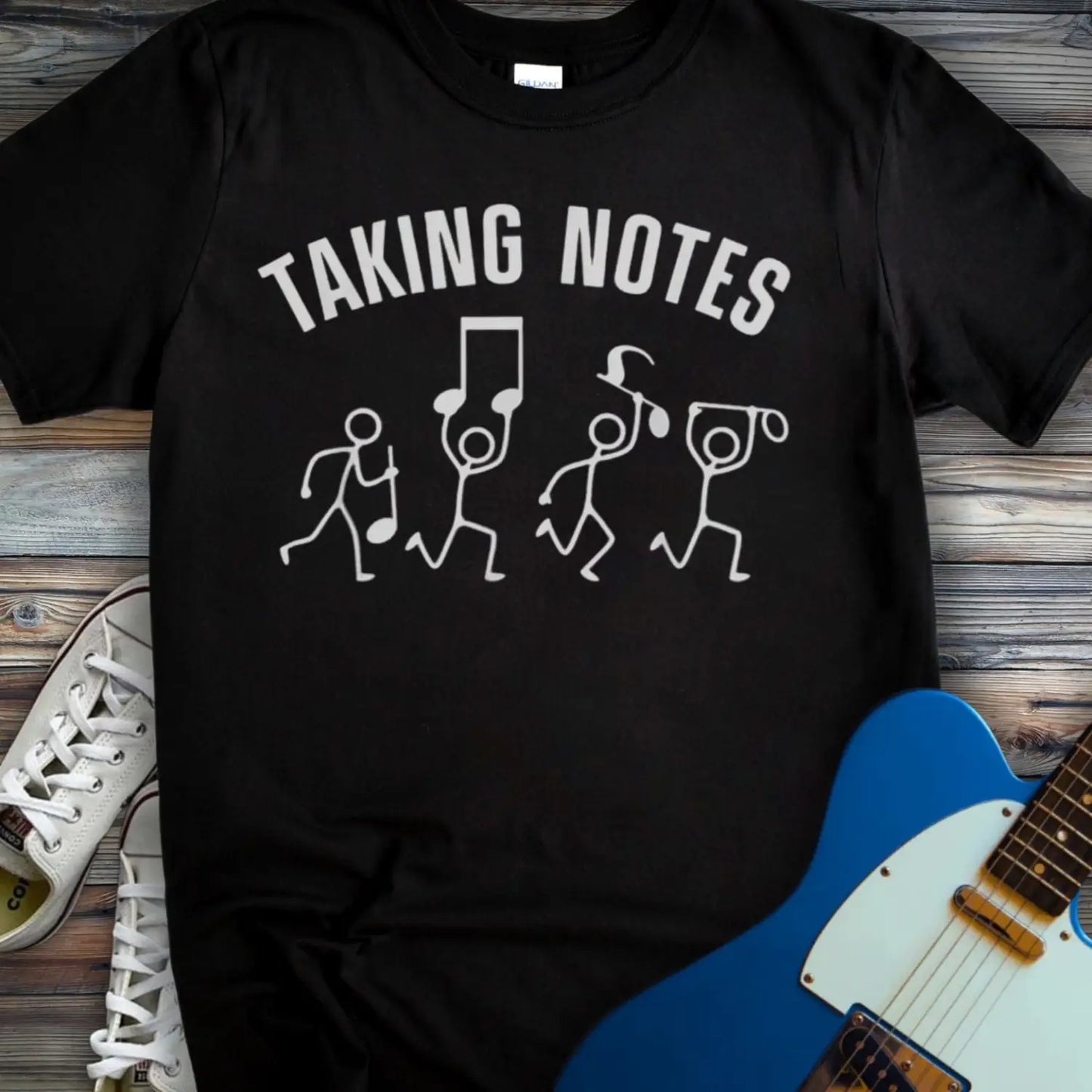 Taking Notes T-shirt - Black / S - T-Shirt