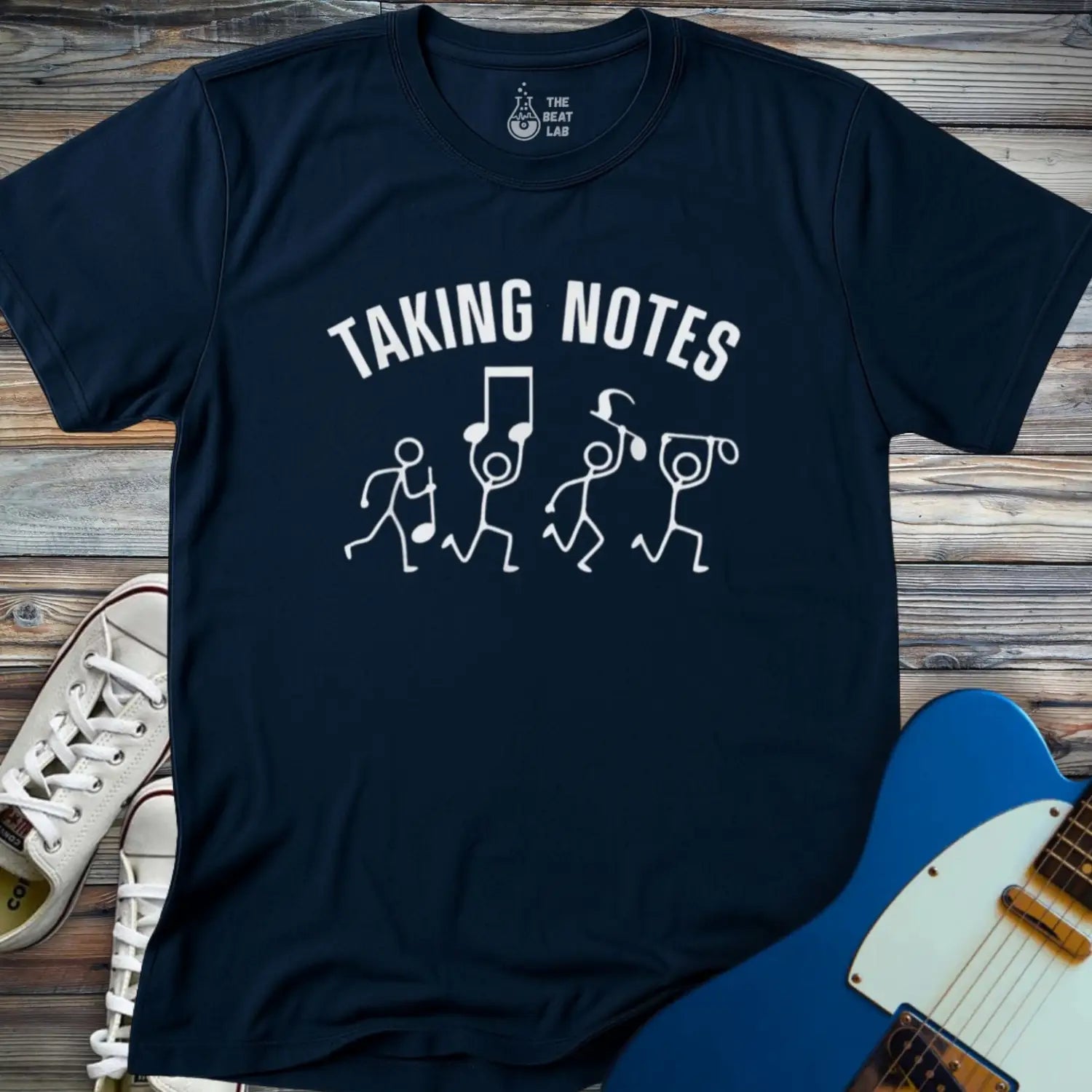 Taking Notes T-shirt - Navy / S - T-Shirt
