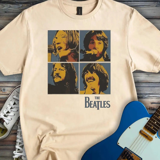The Beatles T-shirt Sand