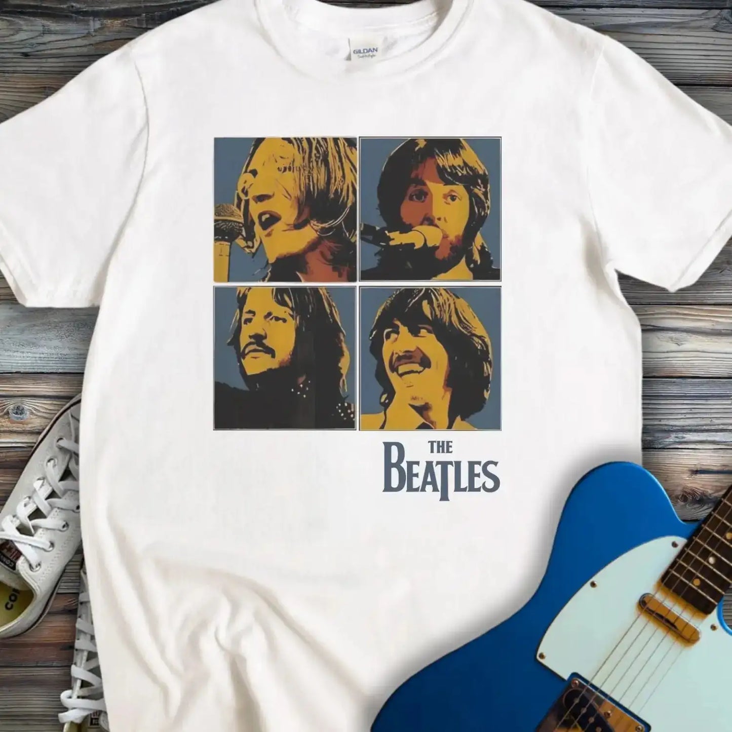 The Beatles T-shirt White