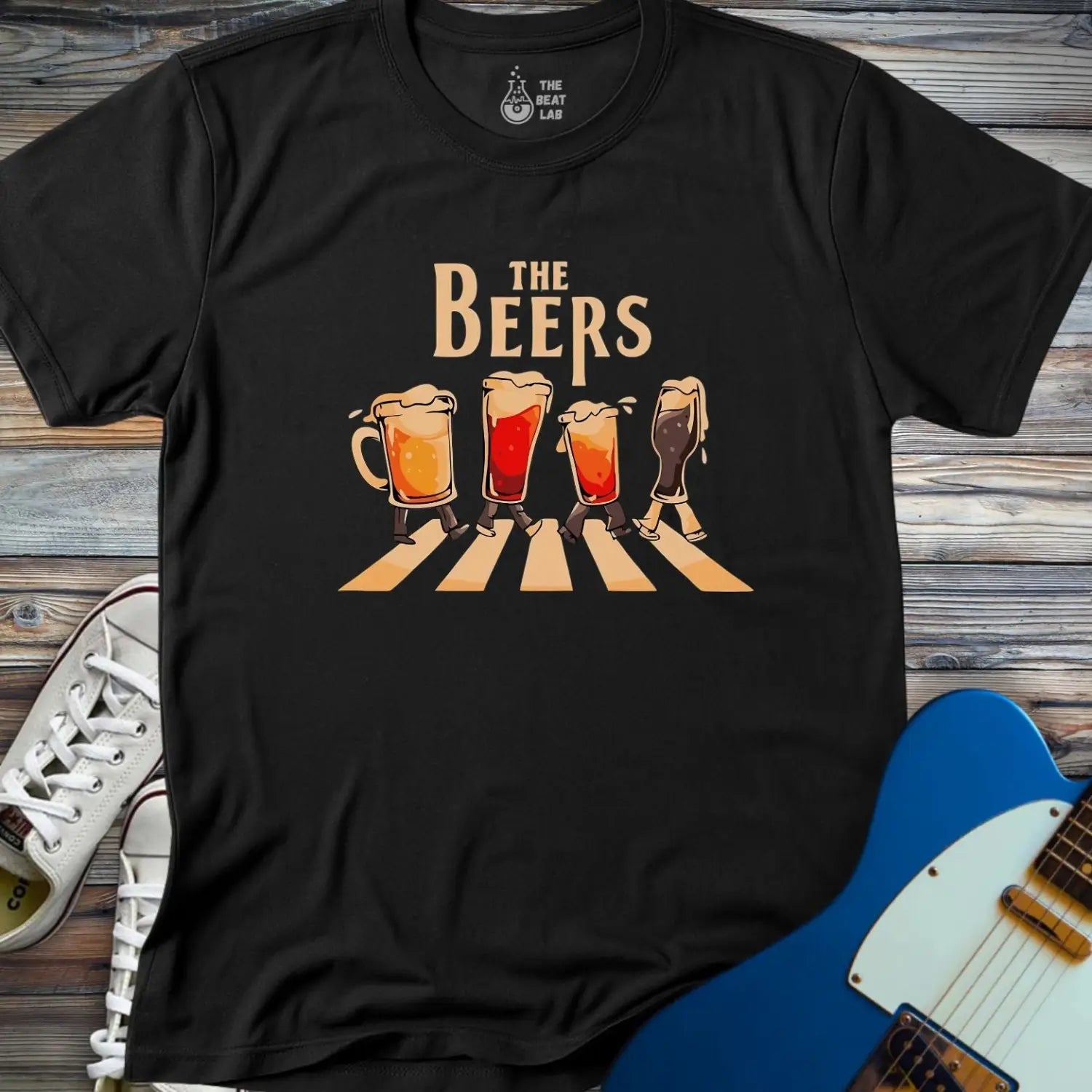 The Beers T-shirt - Black / S - T-Shirt