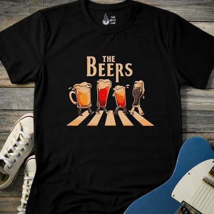 The Beers T-shirt - Black / S - T-Shirt