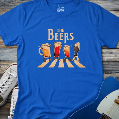 The Beers T-shirt - Royal / S - T-Shirt