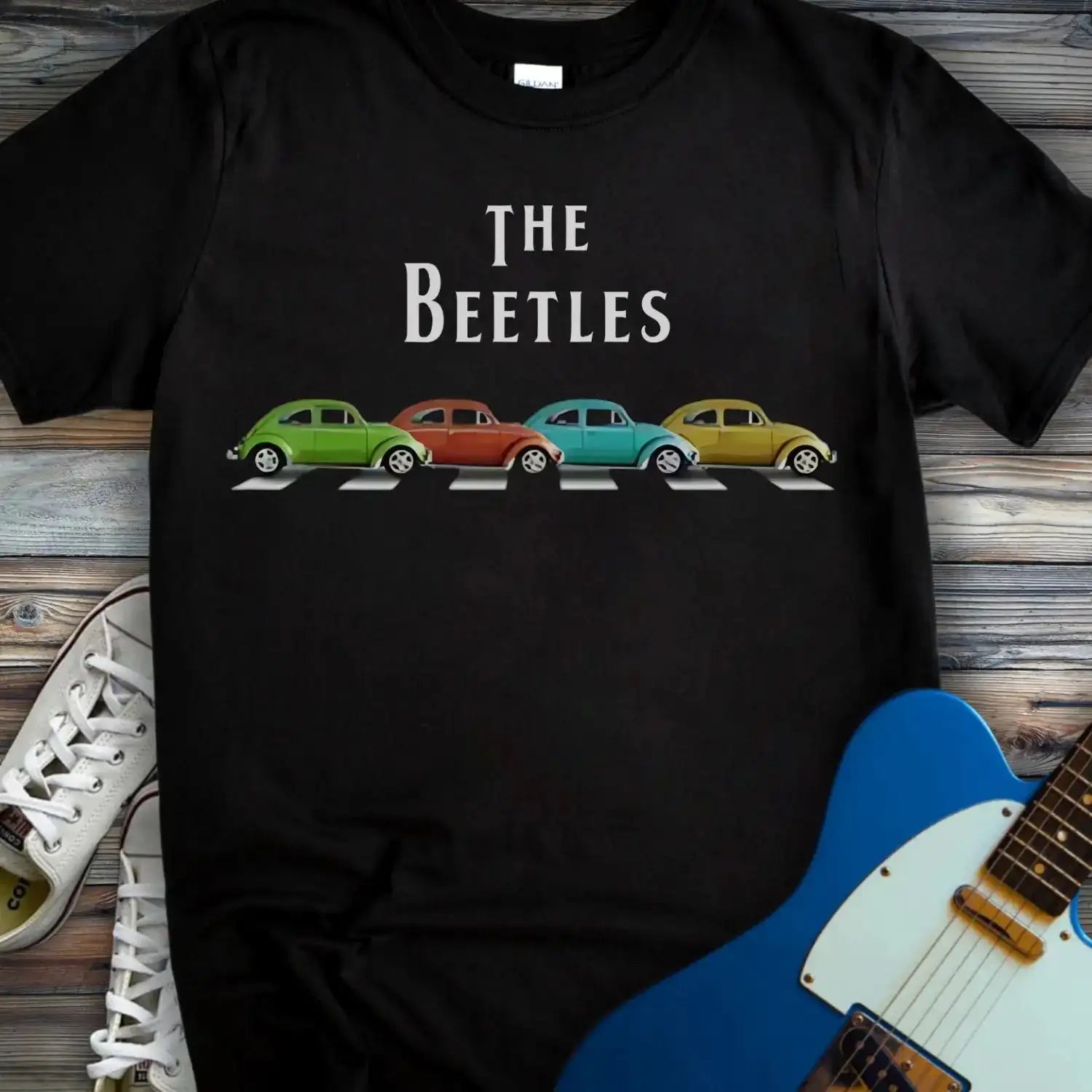 The Beetles T-shirt Black
