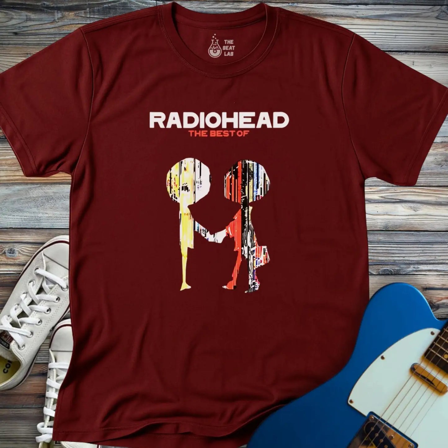 The Best of Radiohead T-shirt - Maroon / S - T-Shirt