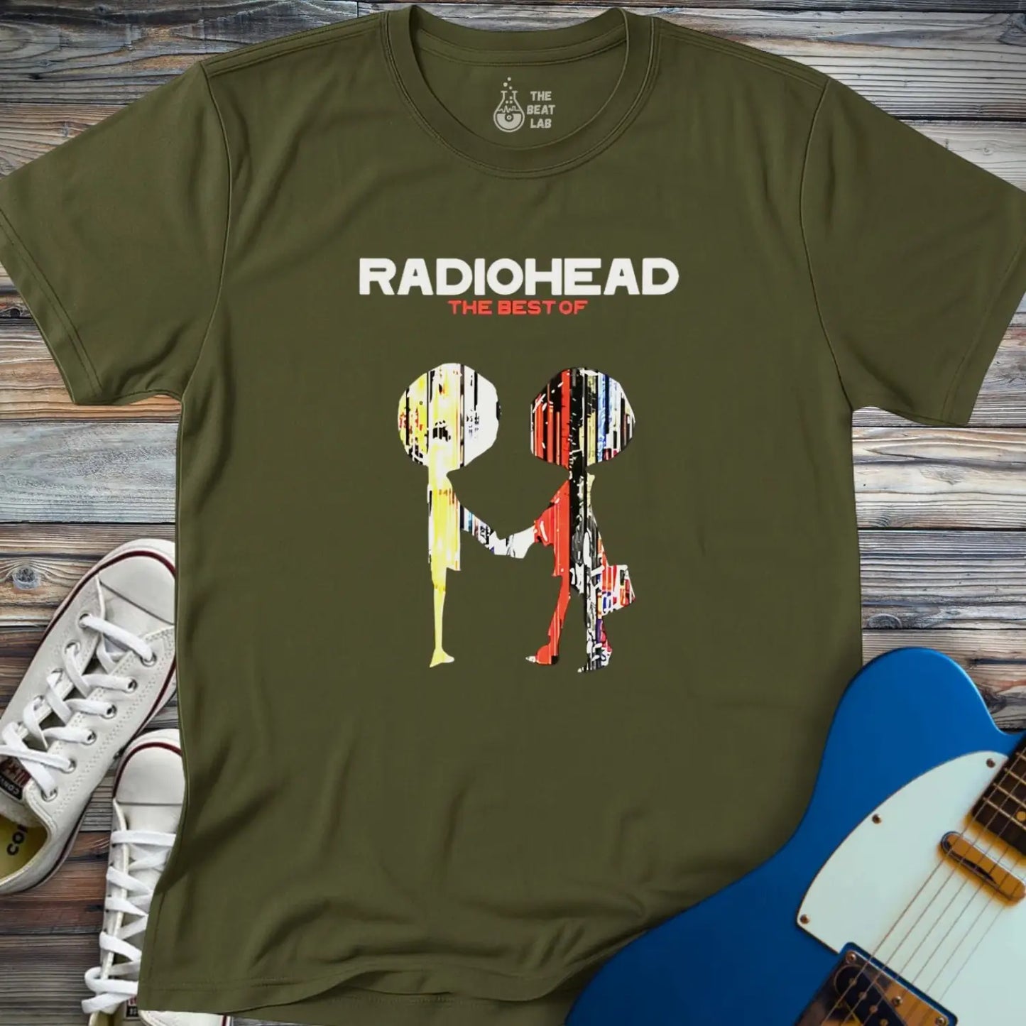The Best of Radiohead T-shirt - Military Green / S - T-Shirt