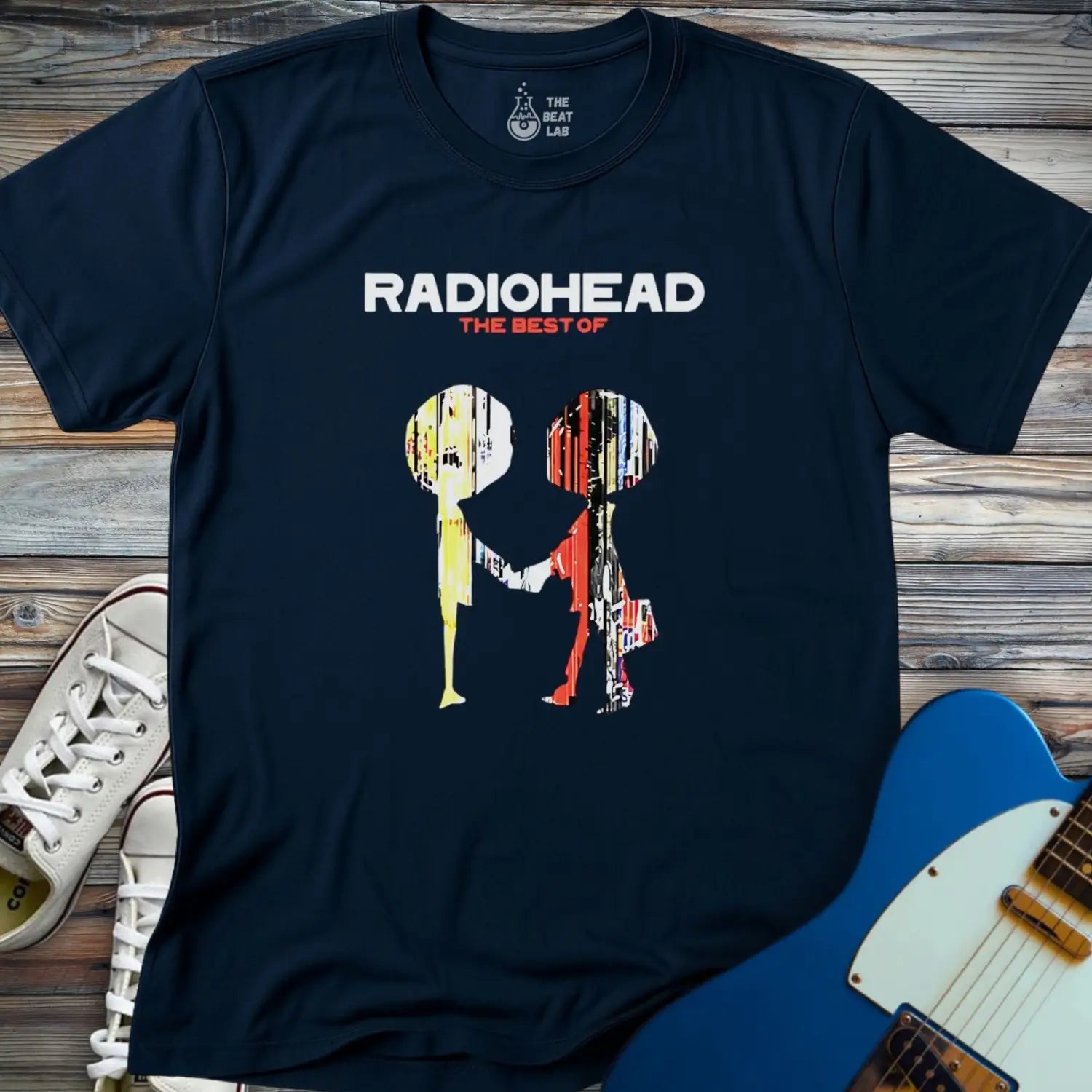 The Best of Radiohead T-shirt - Navy / S - T-Shirt