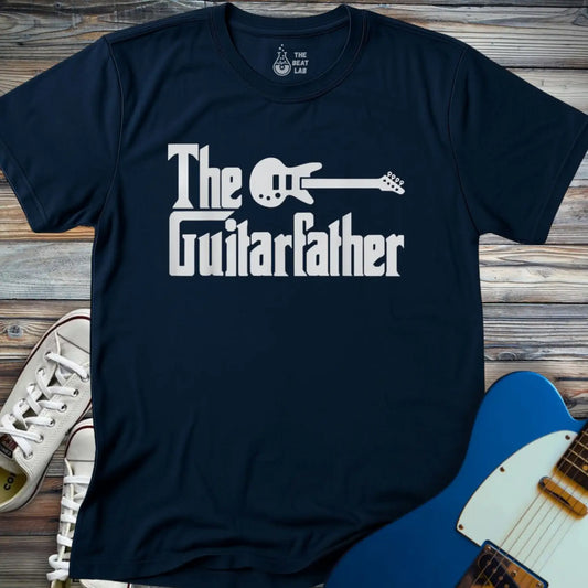 The Guitar Father (II) T-shirt - Navy / S - T-Shirt