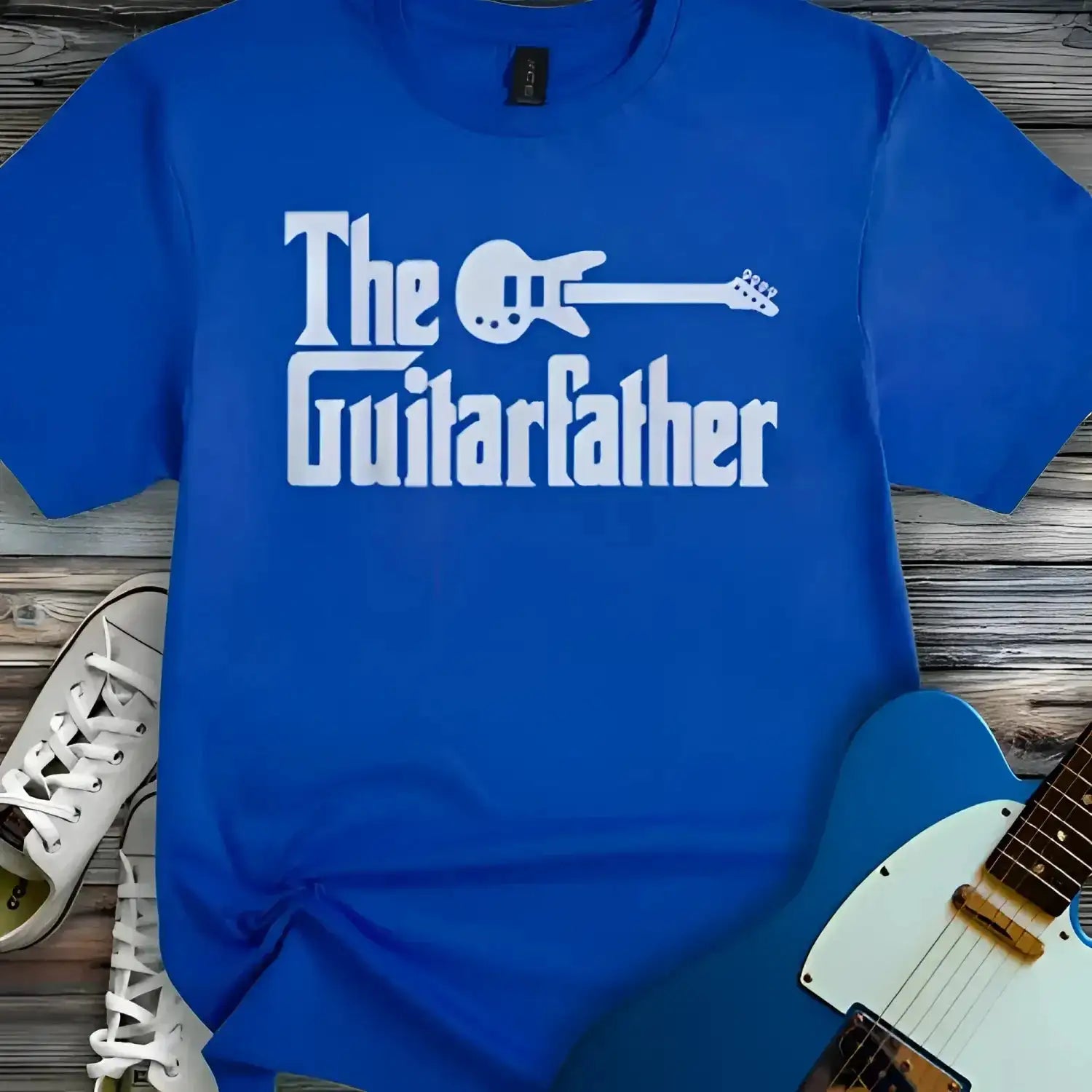 The Guitar Father (II) T-shirt Royal