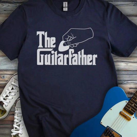 The Guitar Father T-shirt Navy