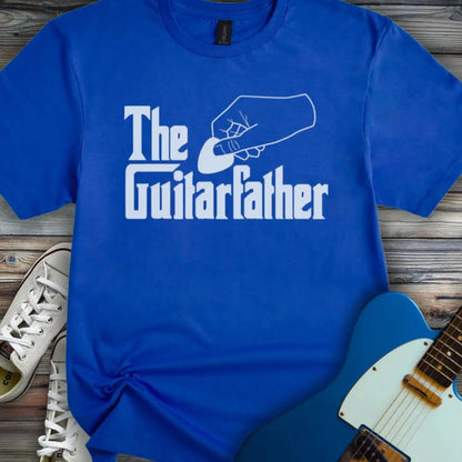 The Guitar Father T-shirt Royal