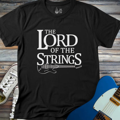 The Lord of the Strings T-shirt - Black / S - T-Shirt