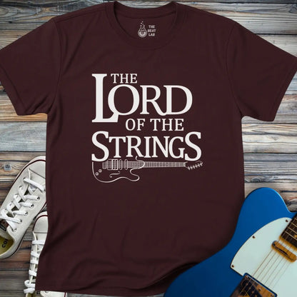 The Lord of the Strings T-shirt - Dark Chocolate / S - T-Shirt