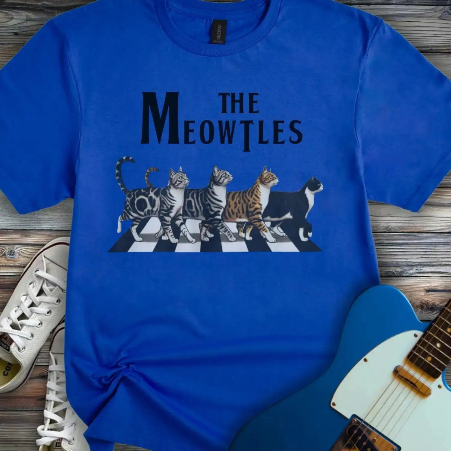 The Meowtles T-shirt Royal