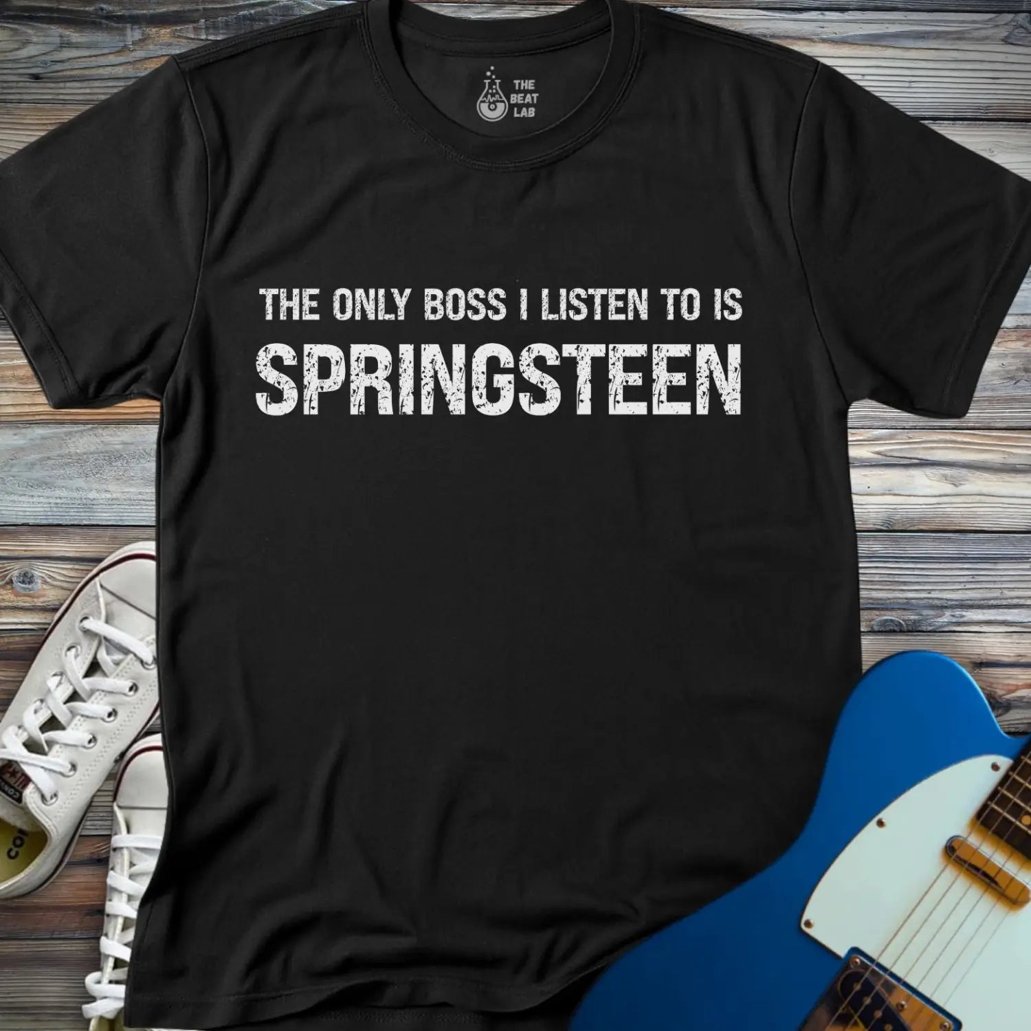 The Only Boss I Listen T-shirt - Black / S - T-Shirt