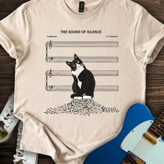 The Sound of Silence T-shirt Sand