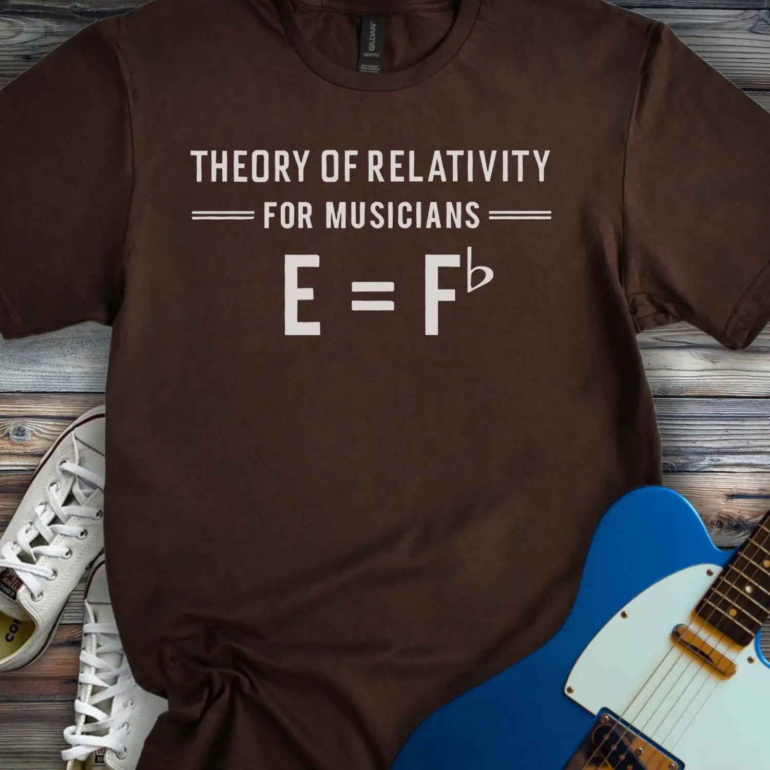 Theory of Relativity T-shirt - Dark Chocolate / S - T-Shirt