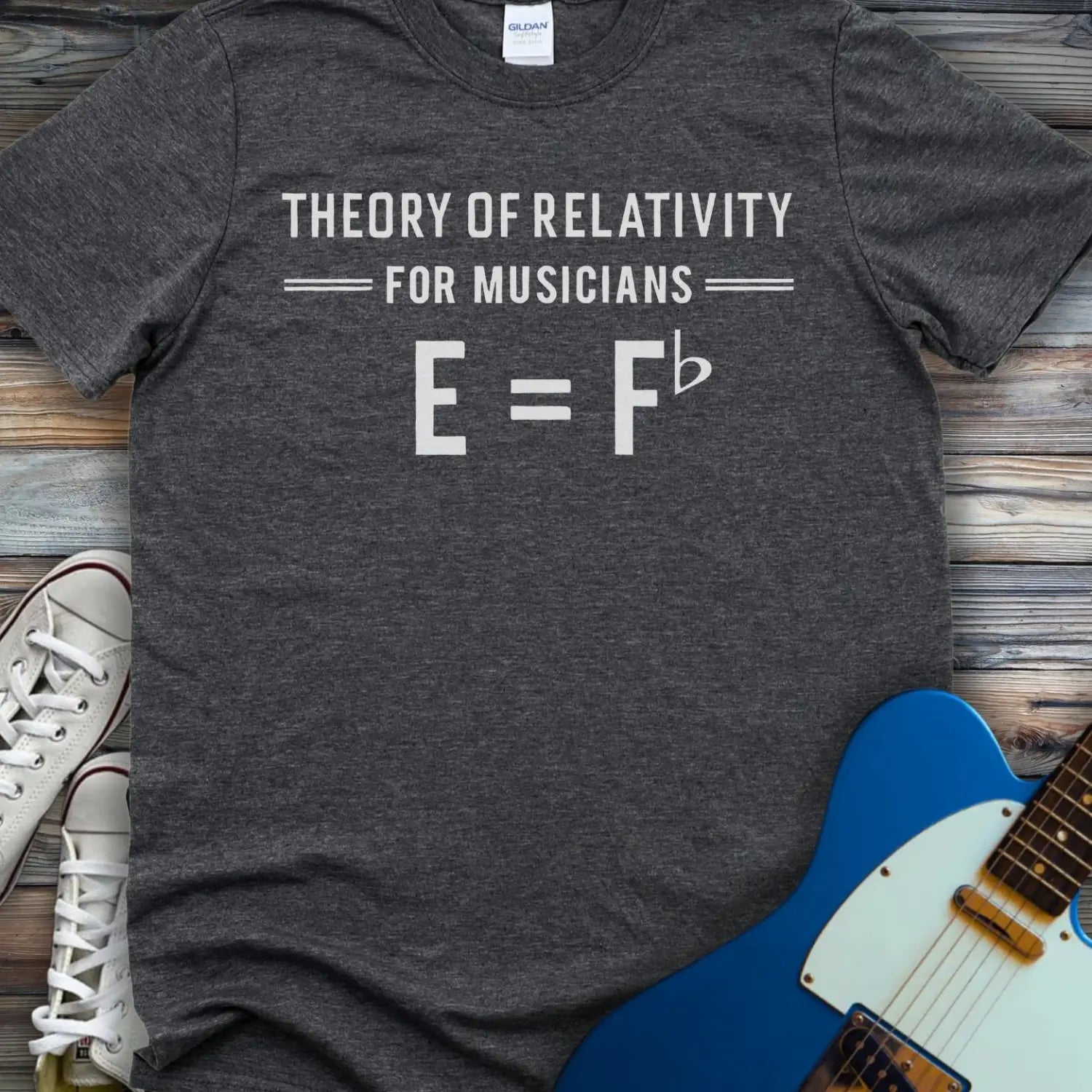 Theory of Relativity T-shirt - Dark Heather Grey / S - T-Shirt