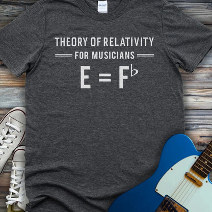 Theory of Relativity T-shirt - Dark Heather Grey / S - T-Shirt