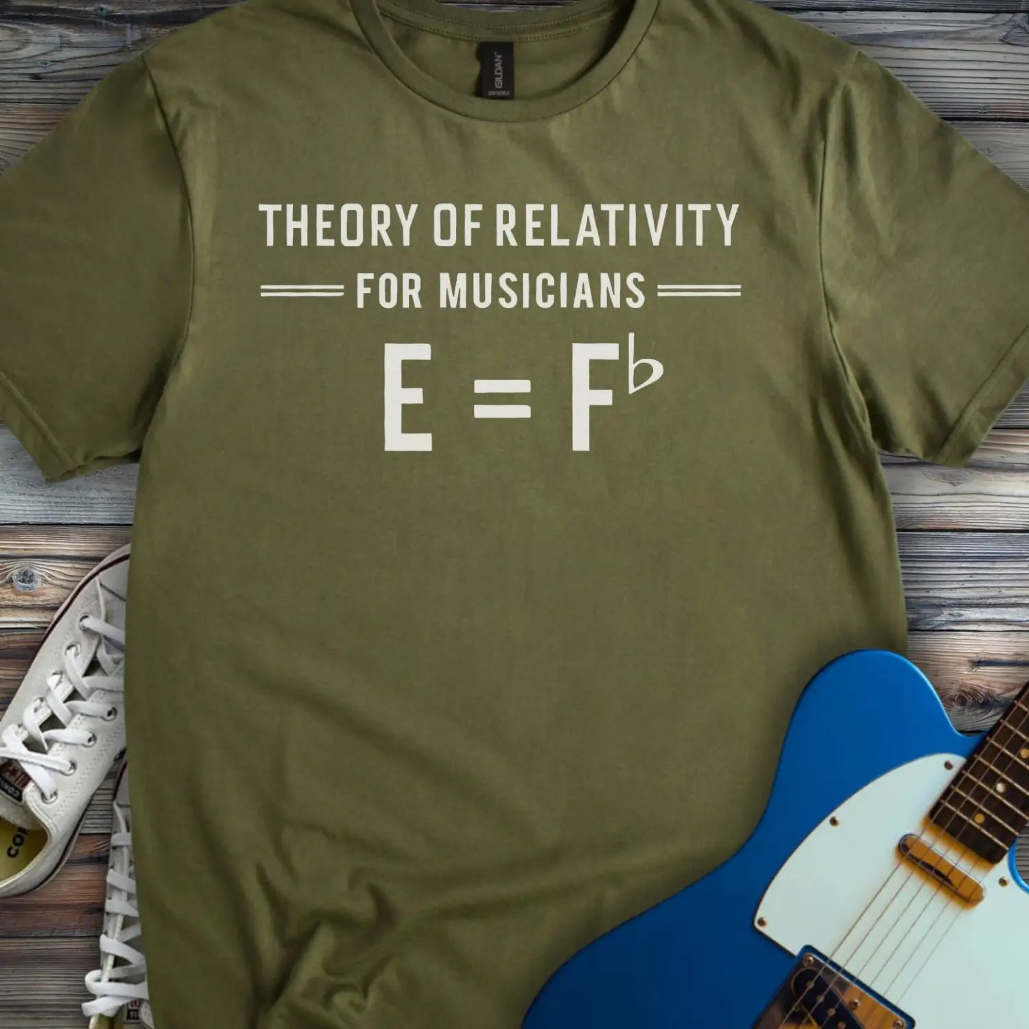 Theory of Relativity T-shirt - Military Green / S - T-Shirt