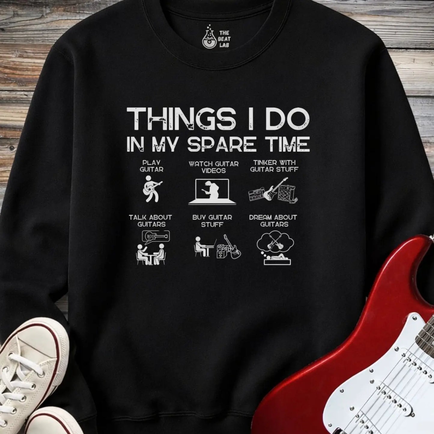 Things I Do Crewneck - Black / S - Sweatshirt