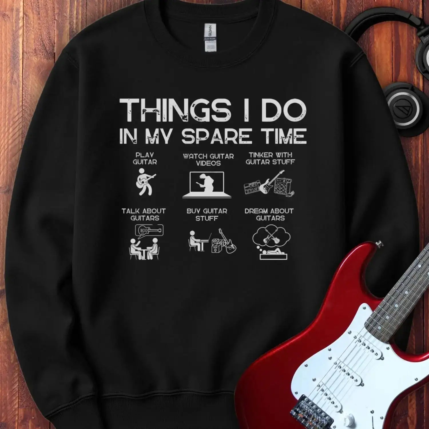 Things I Do Crewneck Black