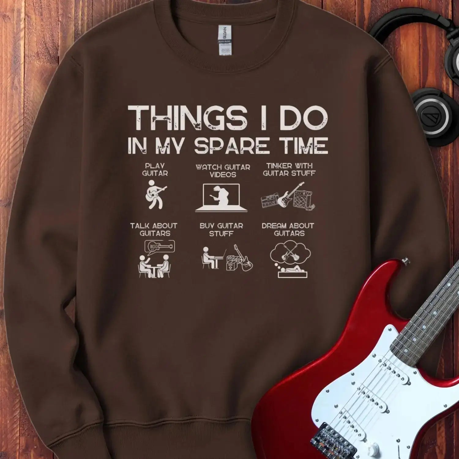 Things I Do Crewneck Dark Chocolate
