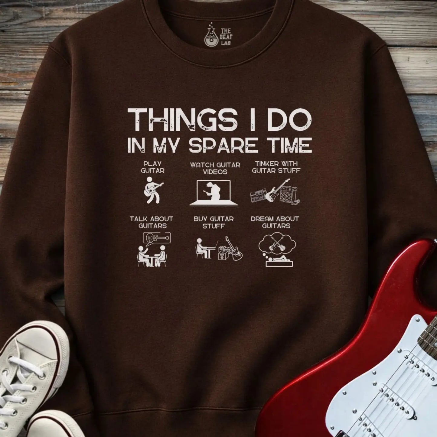 Things I Do Crewneck - Dark Chocolate / S - Sweatshirt