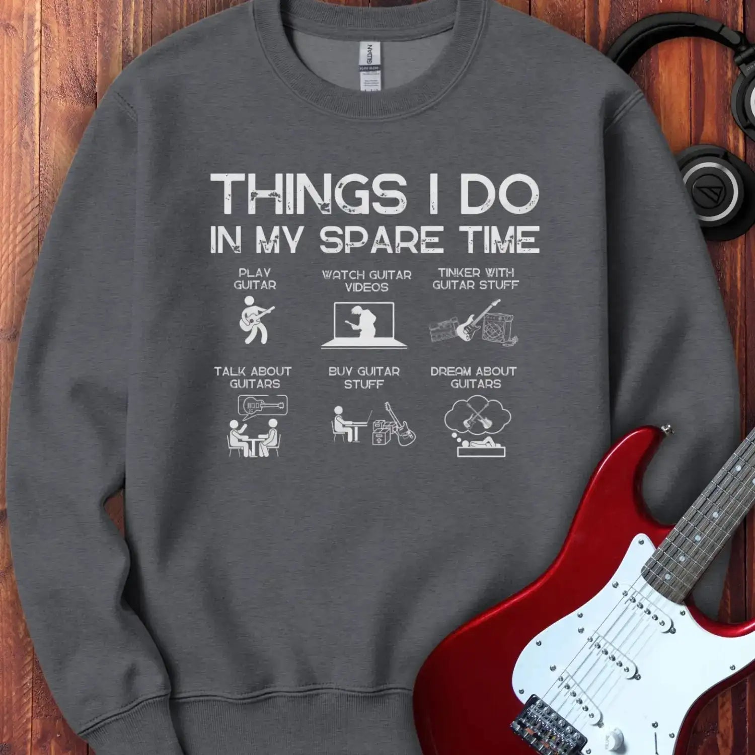Things I Do Crewneck Dark Heather