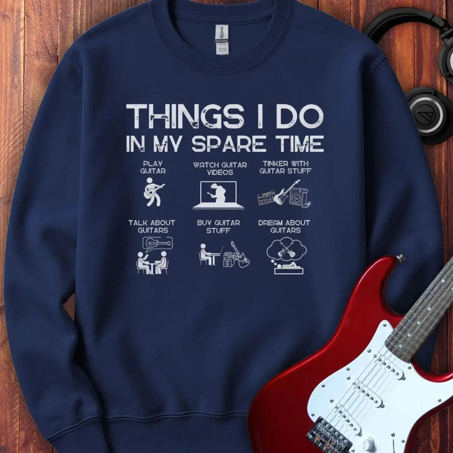Things I Do Crewneck Navy