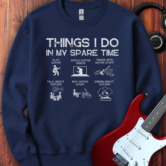 Things I Do Crewneck Navy