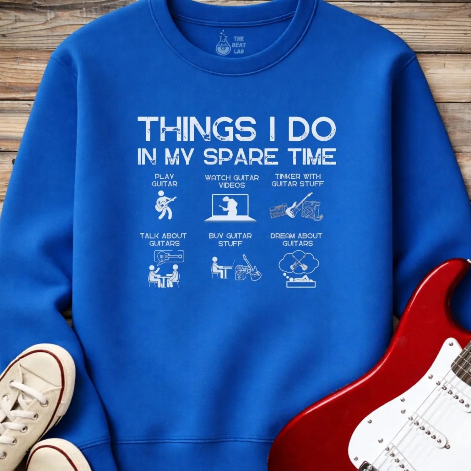 Things I Do Crewneck - Royal / S - Sweatshirt