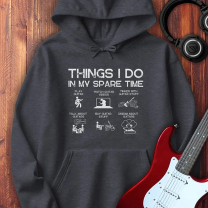 Things I do Hoodie Dark Heather