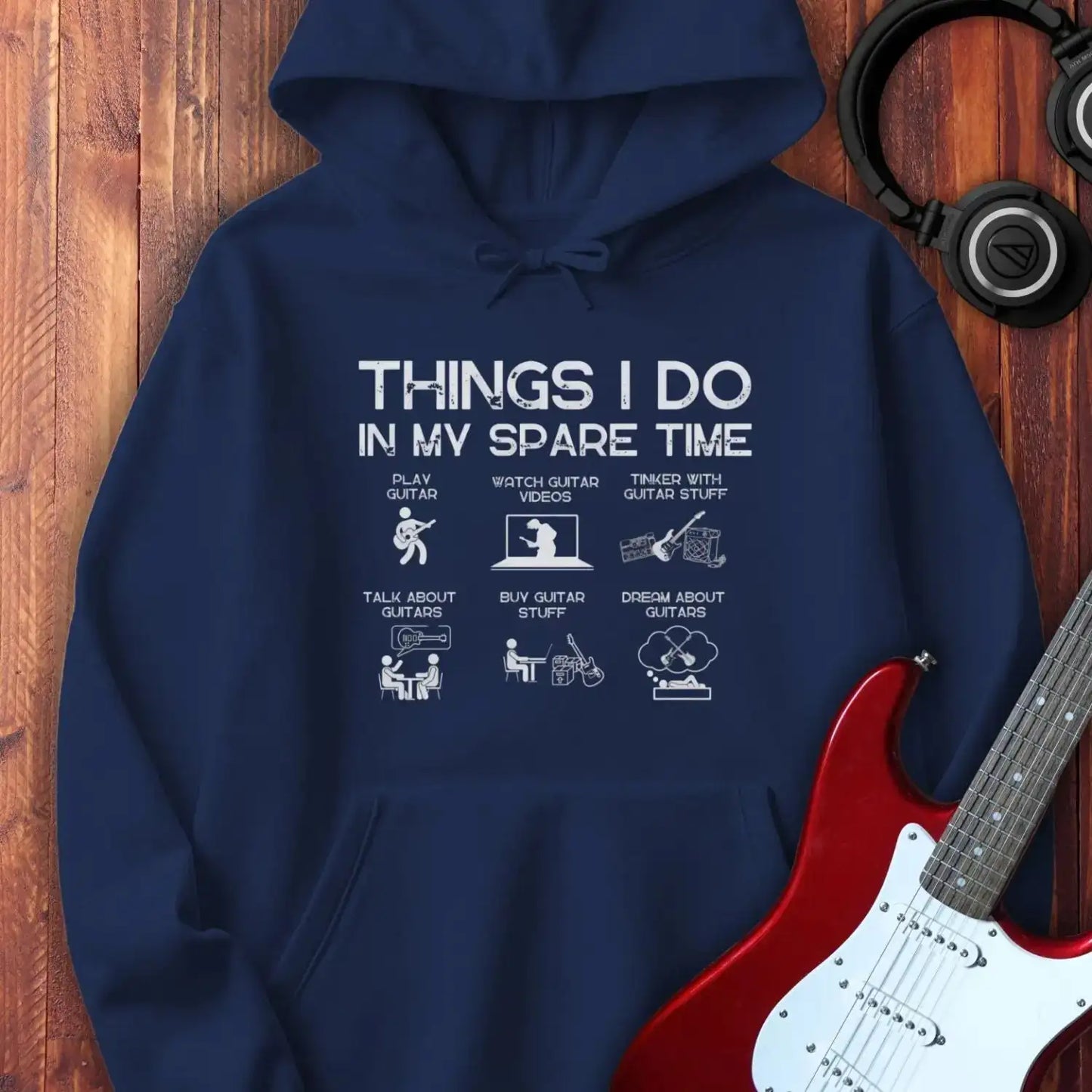 Things I do Hoodie Navy