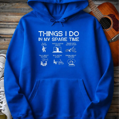 Things I do Hoodie - Royal / S - Hoodie