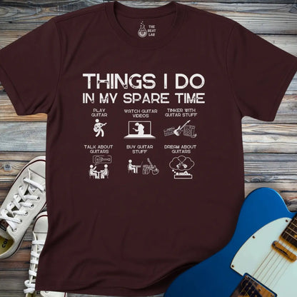 Things I Do T-shirt - Dark Chocolate / S - T-Shirt