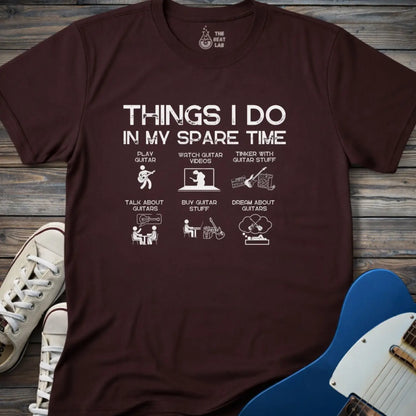 Things I Do T-shirt - Dark Chocolate / S - T-Shirt