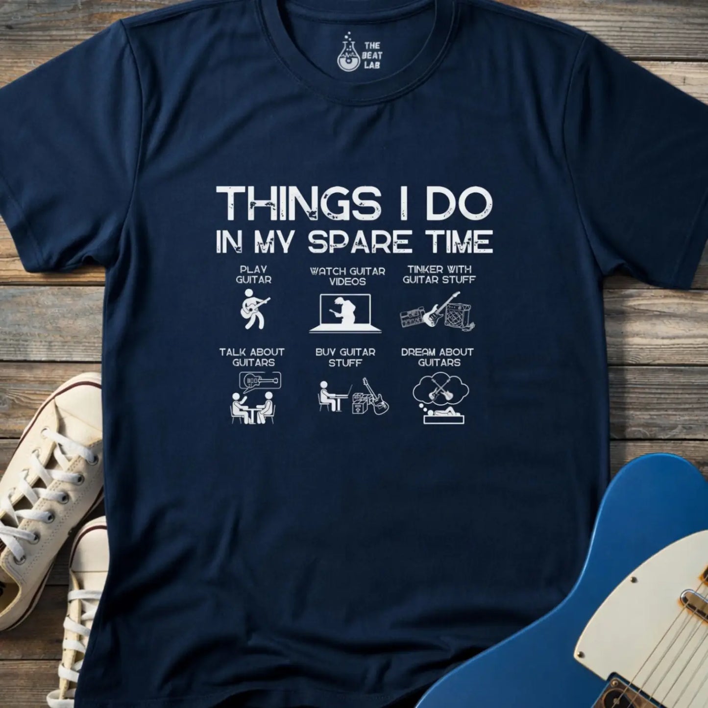 Things I Do T-shirt - Navy / S - T-Shirt
