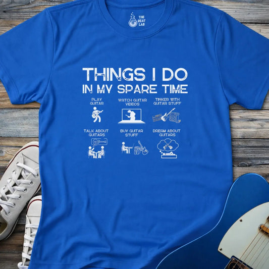 Things I Do T-shirt - Royal / S - T-Shirt