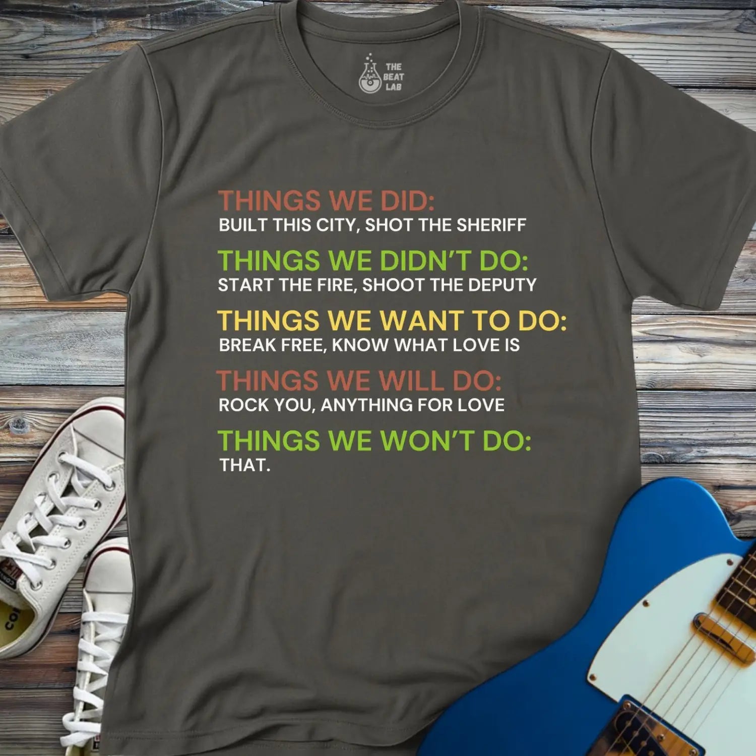 Things We Did (I) T-shirt - T-Shirt