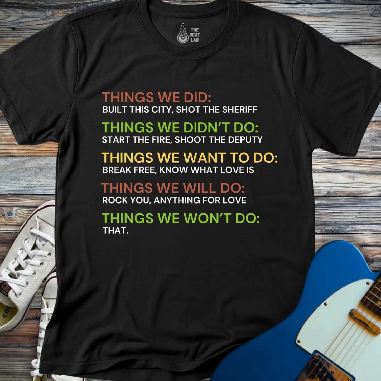 Things We Did (I) T-shirt - T-Shirt