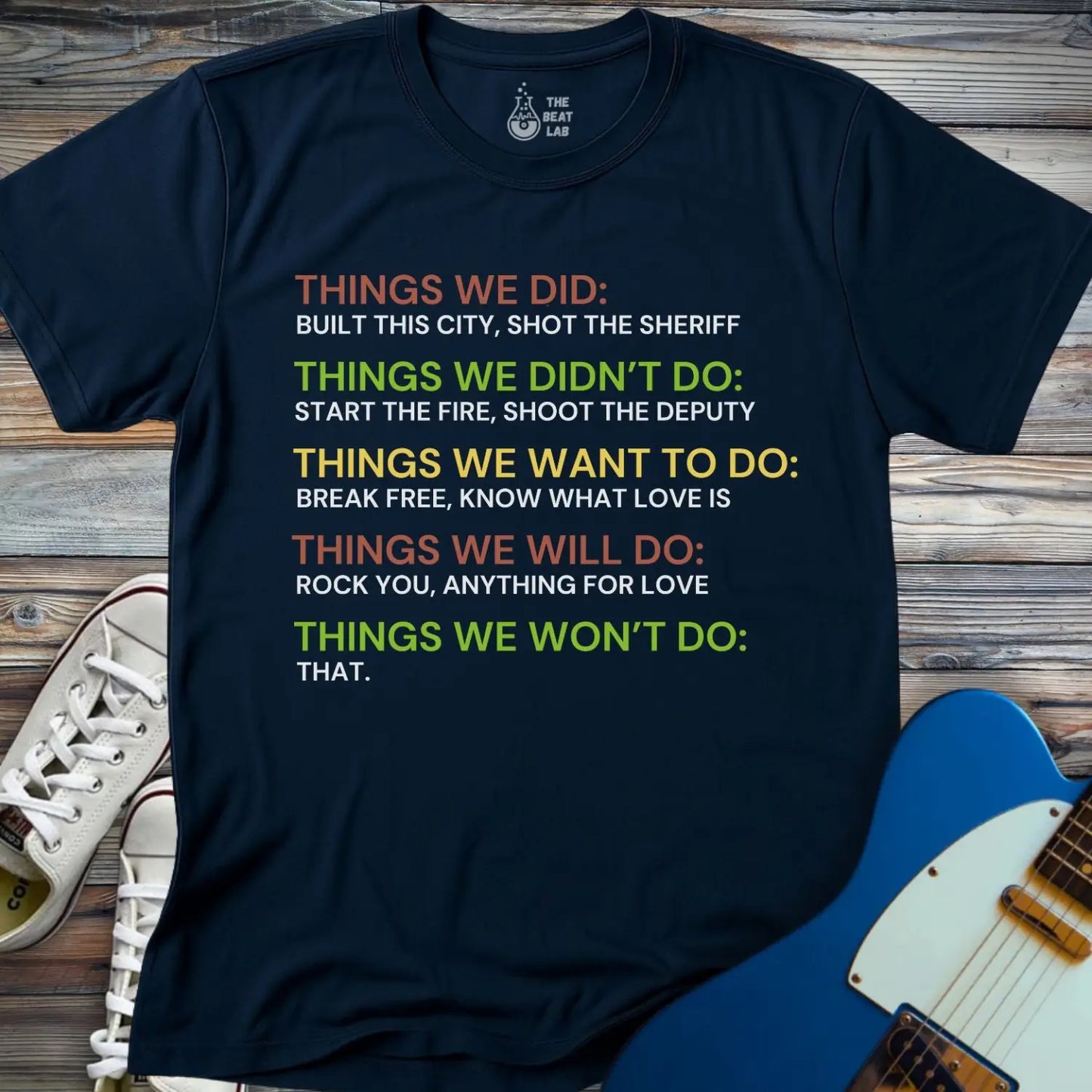 Things We Did (I) T-shirt - T-Shirt