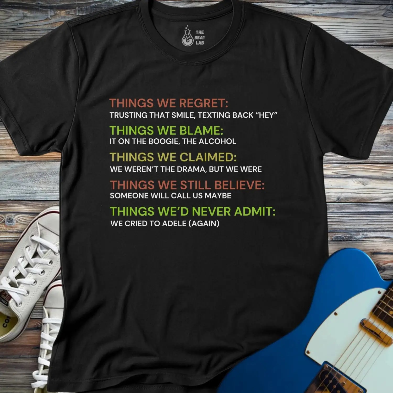 Things we regret T-shirt - Black / S - T-Shirt