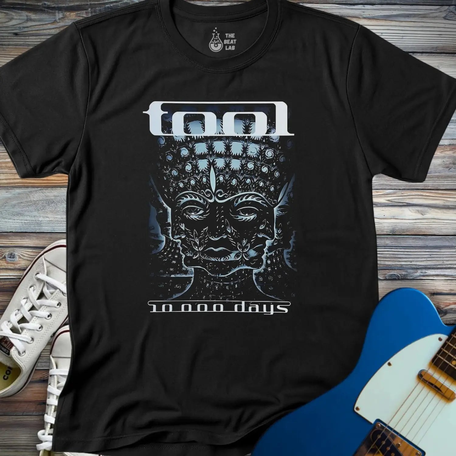 Tool 10 000 Days T-shirt - Black / S - T-Shirt
